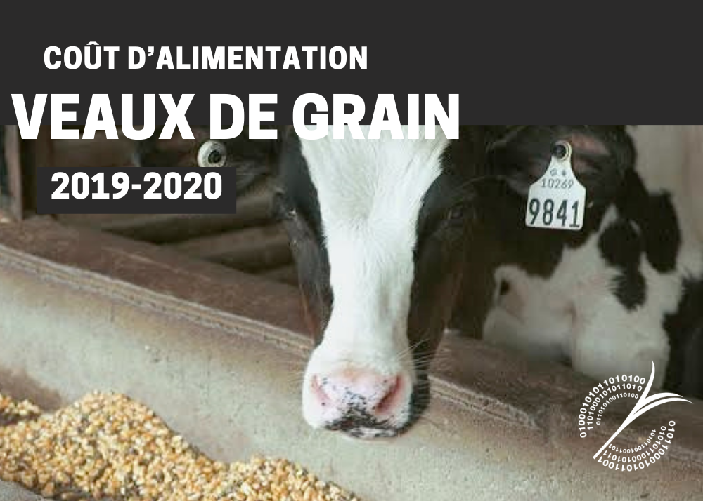 Informations complémentaires : COÛT DE l'ALIMENTATION - VEAUX DE GRAIN 2019-2020